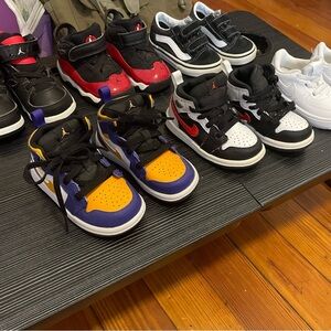 Nike Kids Sneakers - Purple, Orange, Black